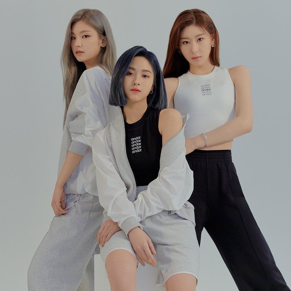#있지 #ITZY 안다르 2020 SS light sweat 컬렉션 화보
