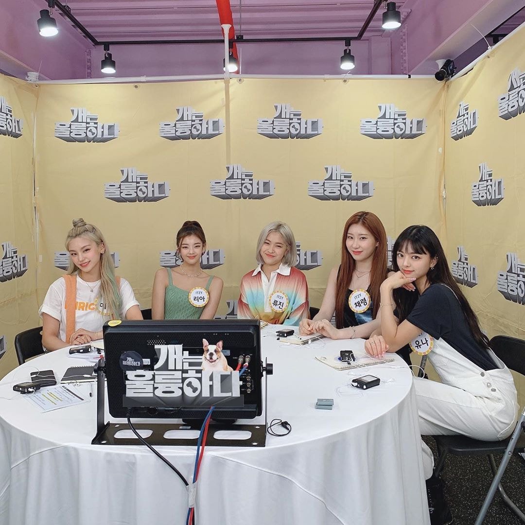 <개는 훌륭하다> 출연하는 있지 itzy 현장컷