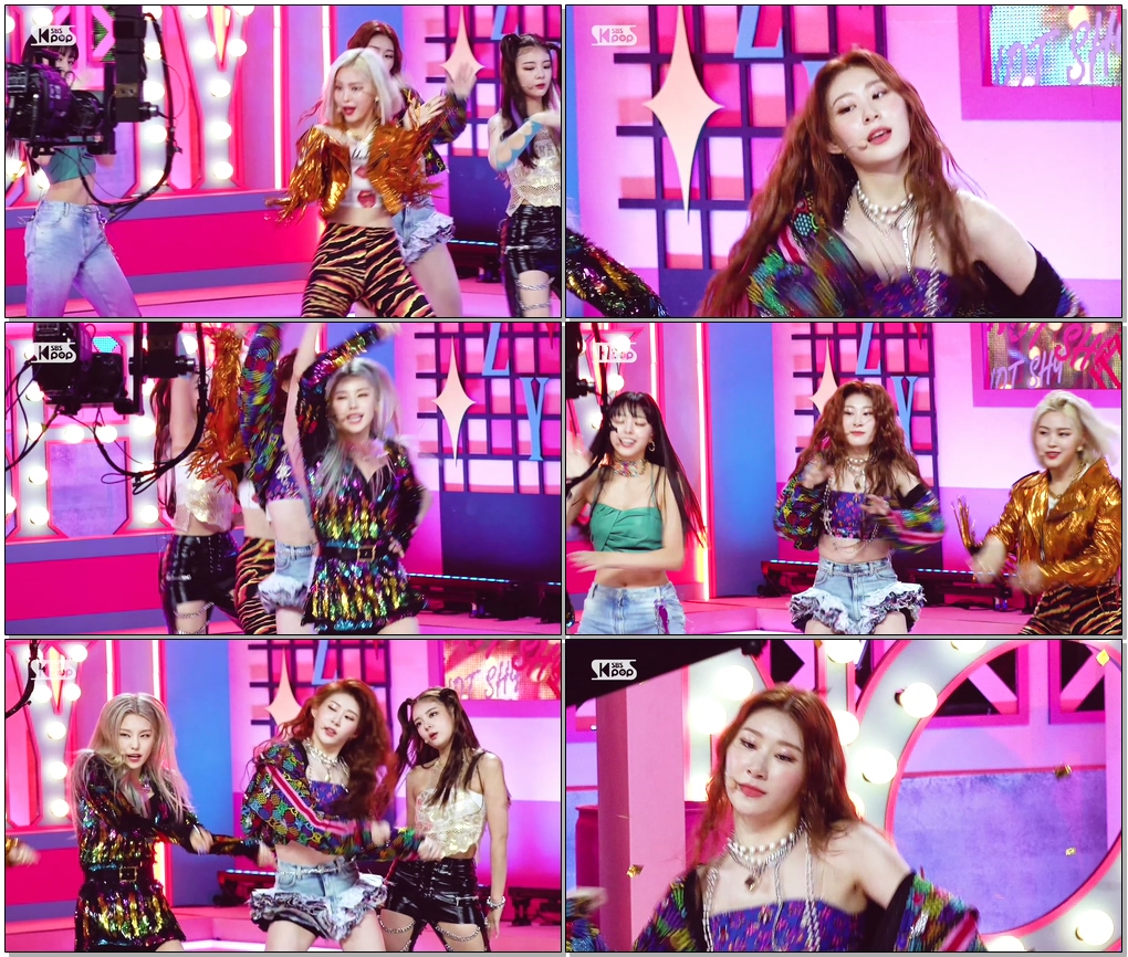 있지 채령 'Not Shy' (ITZY CHAERYEONG FaceCam)│@SBS Inkigayo_2020.08.23