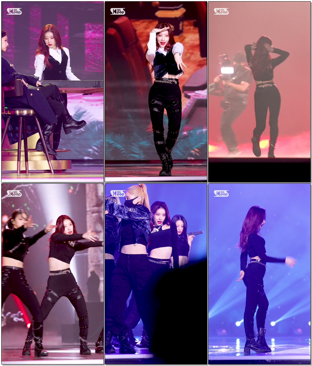 [2021 가요대전] 있지 채령 '마피아Inthemorning+SorryNotSorry' (ITZY CHAERYEONGFanCam)│@SBSGayoDaejeon20211225