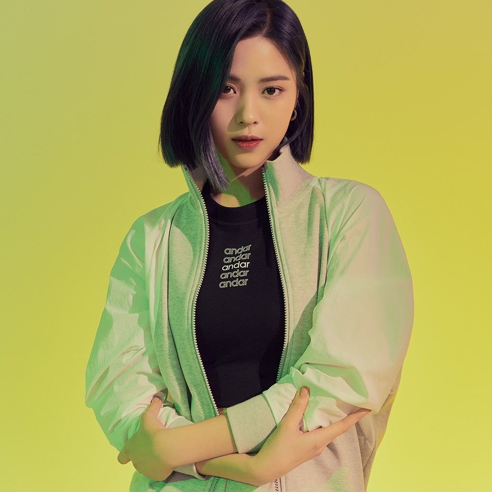 #있지 #ITZY 안다르 2020 SS light sweat 컬렉션 화보