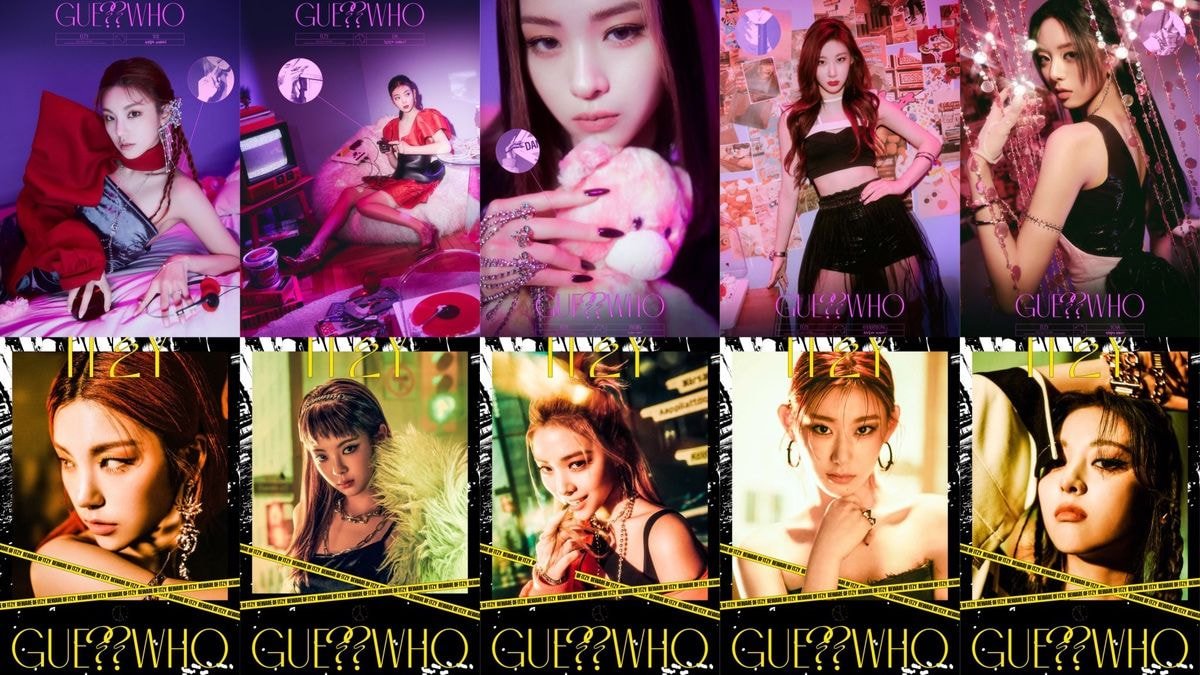 ITZY(있지) 새앨범 GUESS WHO 티저 모음