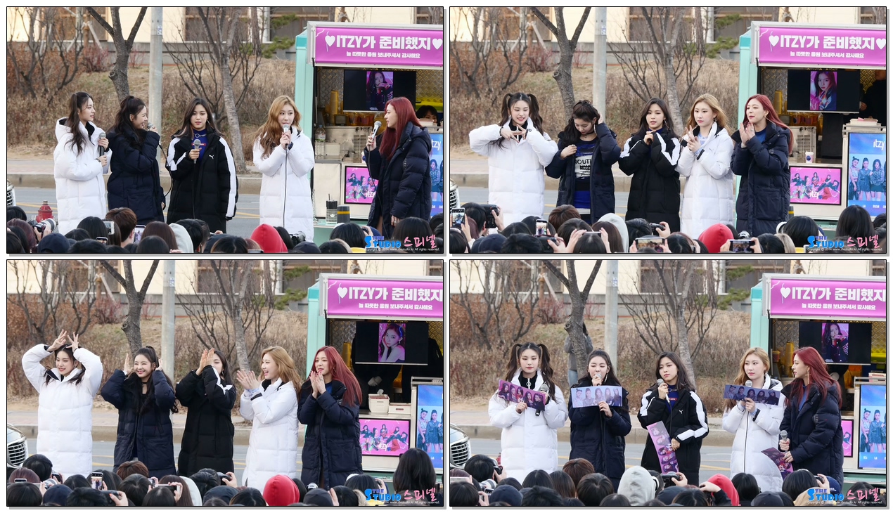 190309 ITZY 있지 멤버별 소감 및 포토타임 4K 직캠 ITZY fancam @ 음악중심 미니팬미팅 by Spinel
