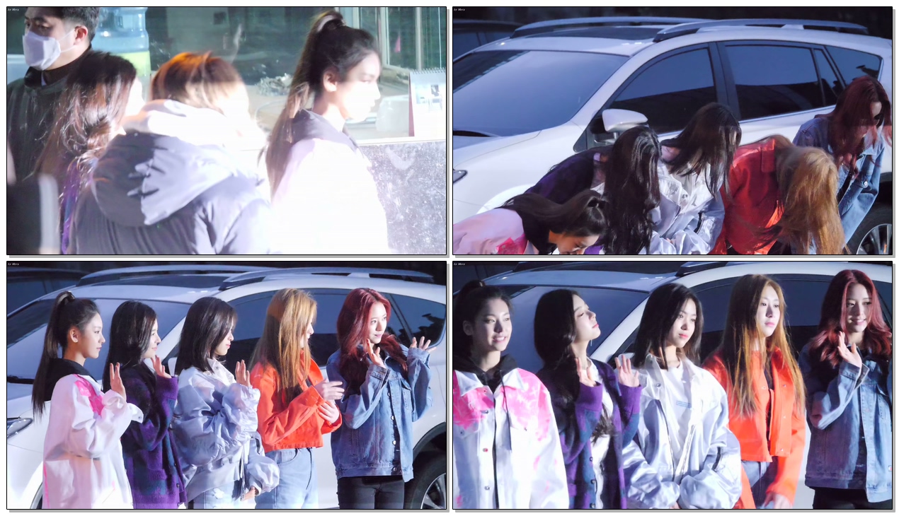 190308 있지 (ITZY) 뮤직뱅크 마지막 출근길 [4K] 예지, 리아, 류진, 채령, 유나 직캠 Fancam by Mera