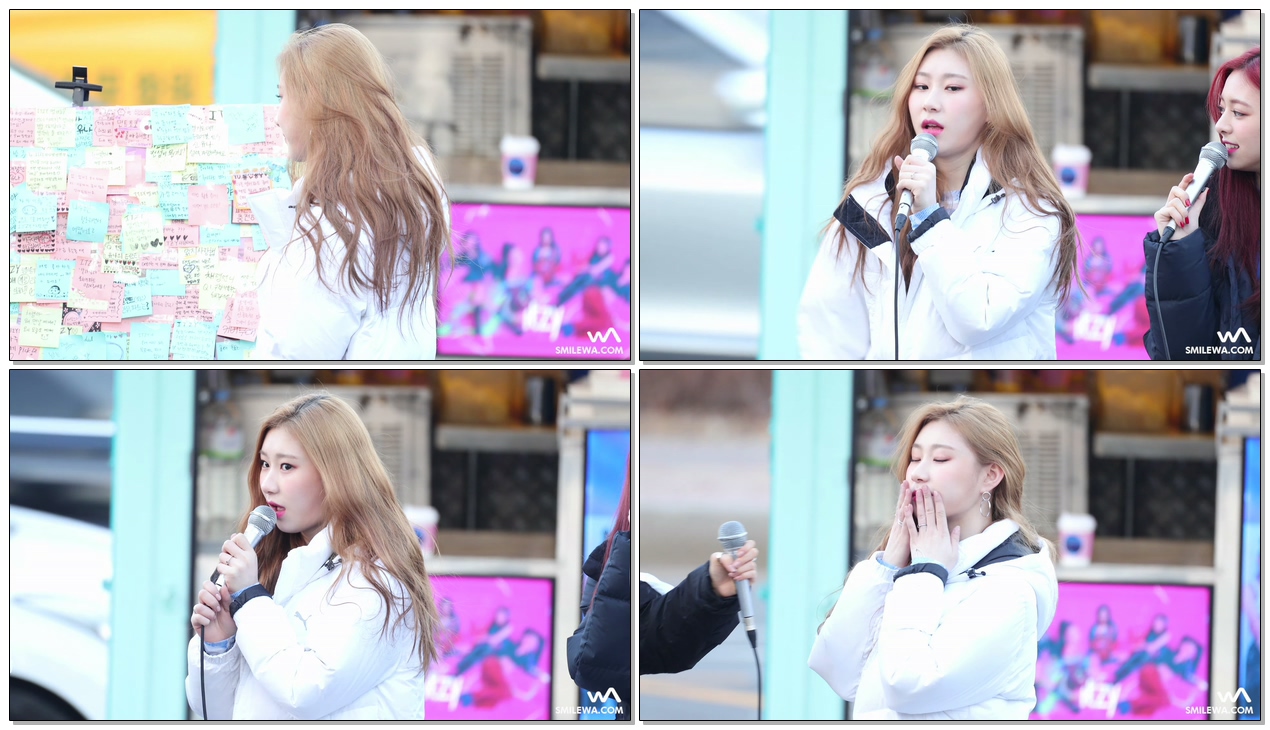 190309 ITZY (있지) 청순 섹시 채령 애교 3종 4K 직캠 @쇼! 음악중심 미니 팬미팅 4K Fancam by -wA-