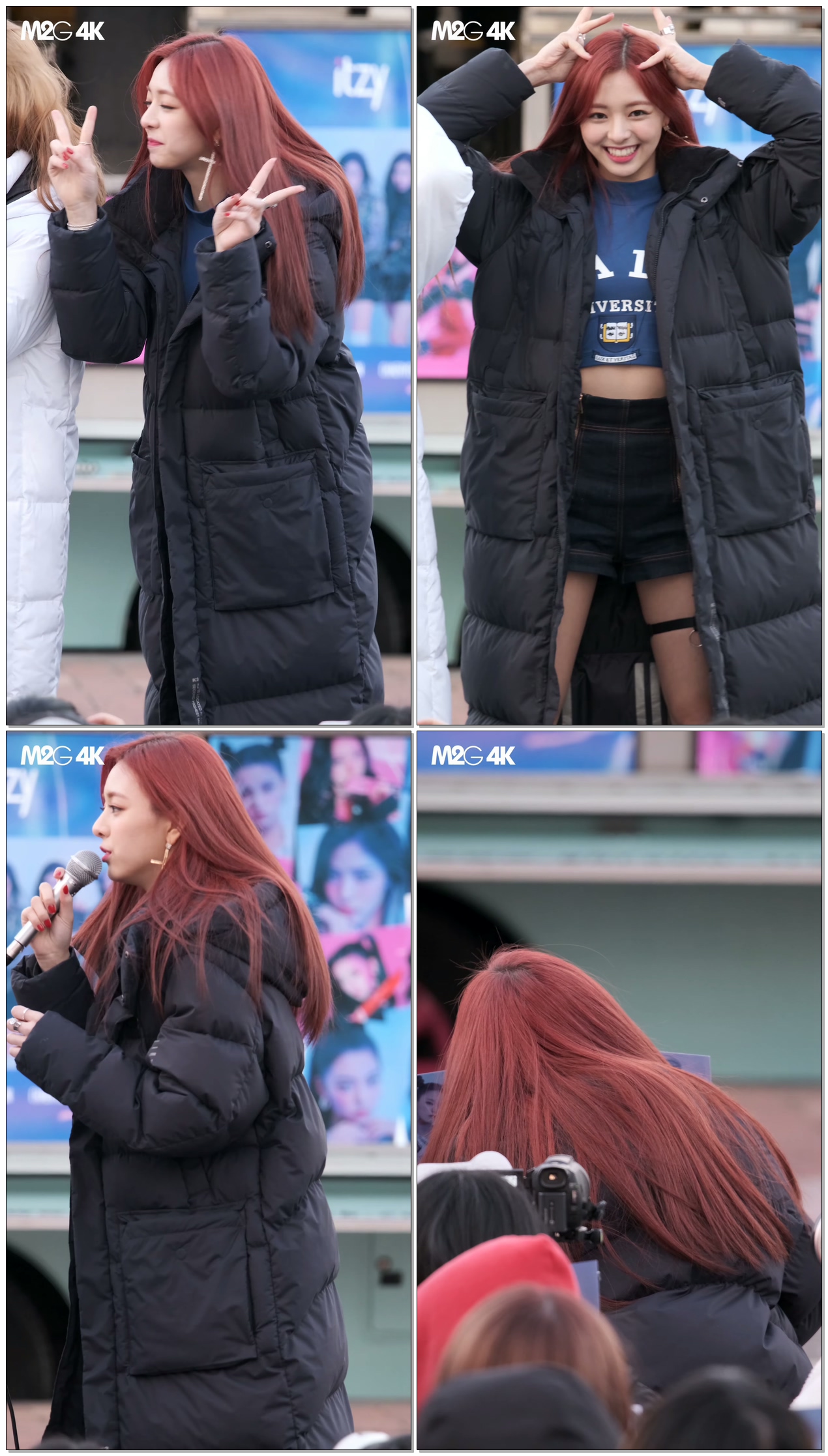 190309 잇지 ITZY 유나 Yuna ( 포토타임 ) 음악중심 미니팬미팅 직캠 Fancam