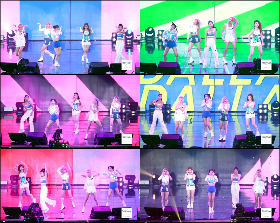 #ITZY (#있지) 달라달라 DALLA DALLA #직캠 190811 lotte family concert