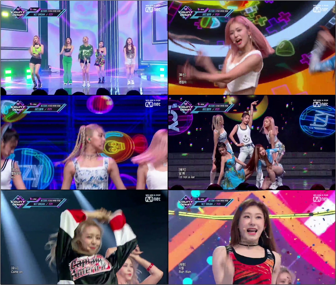 있지 - ICY 교차편집 (ITZY Stage Mix) #MCOUNTDOWN #StageMix #ITZY