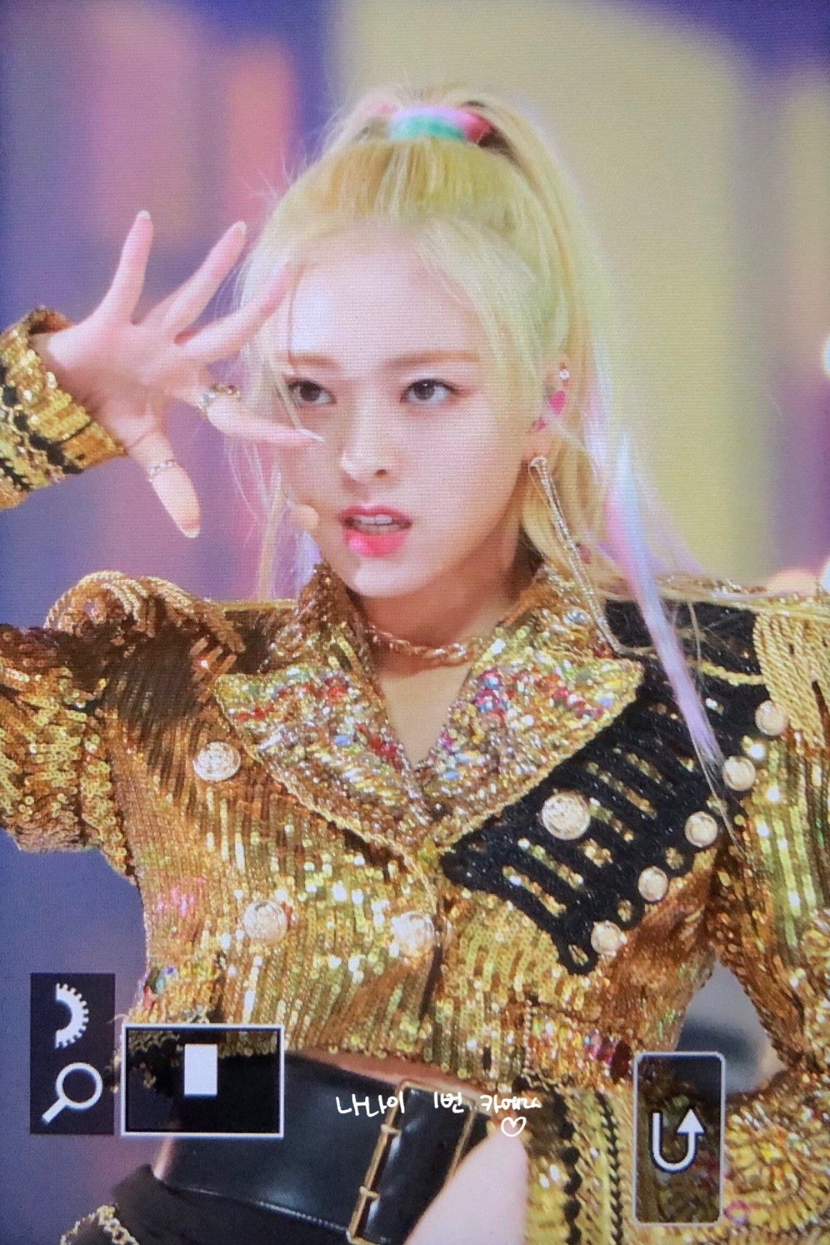 골드 itzy 유나 프리뷰 (2019 MMA)
