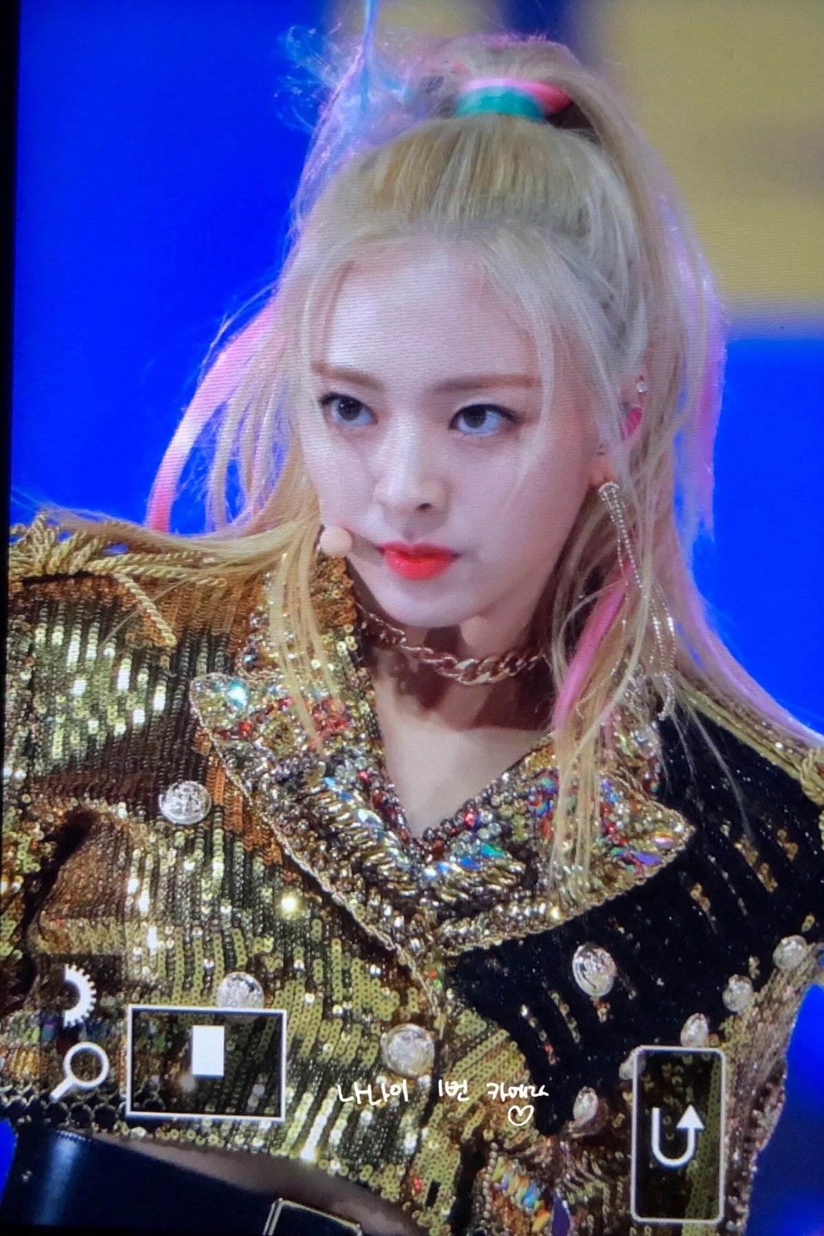 골드 itzy 유나 프리뷰 (2019 MMA)