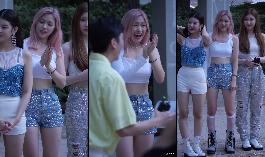 #ITZY #있지 #신류진 - 한밤의 TV연예 한밤데이트 촬영 (19.08.02)