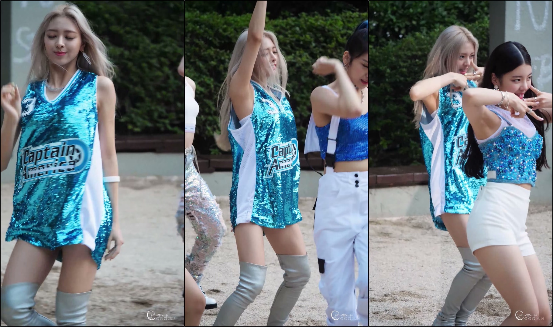 190802 #있지 #ITZY #유나 ICY @SBS본격연예 한밤 거리인터뷰 홍대 #직캠