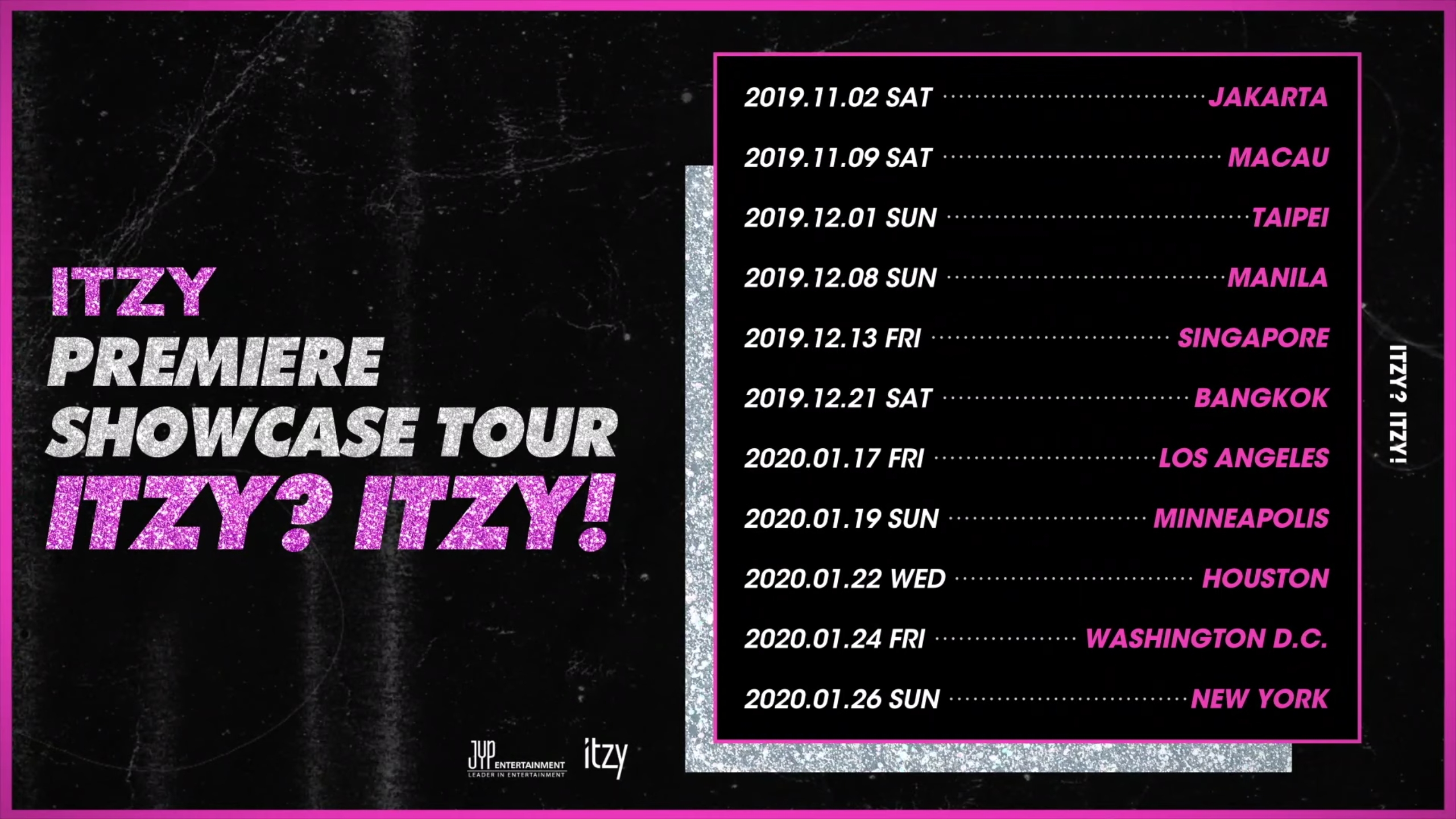 #ITZY 프리미엄 쇼케이스 투어 개최