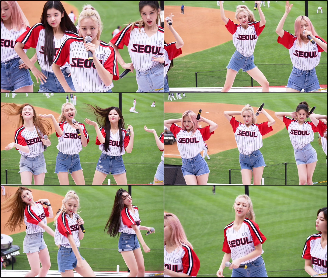 190908 #유나 #YUNA #있지 #ITZY 'ICY + 달라달라' #직캠 @잠실 야구장