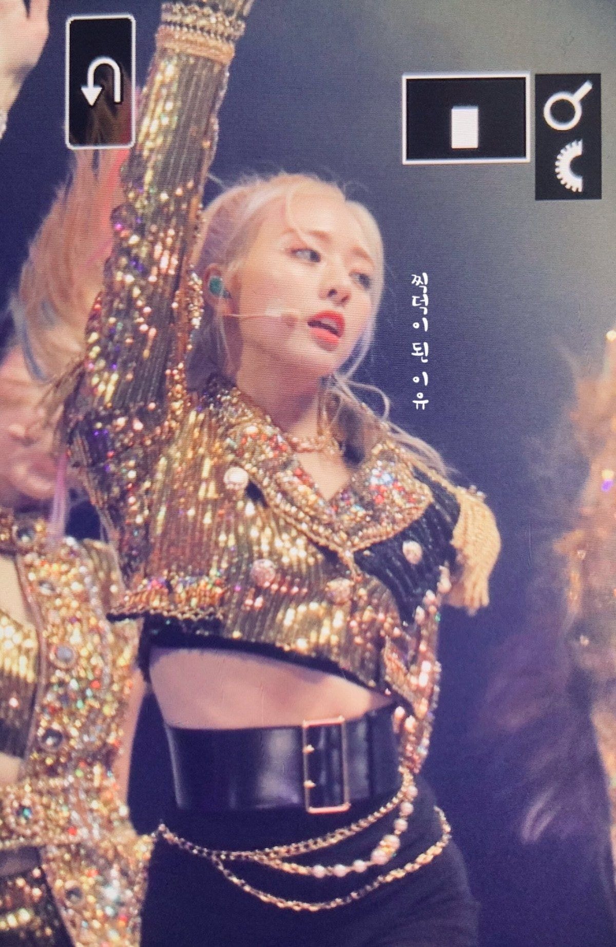 골드 itzy 유나 프리뷰 (2019 MMA)