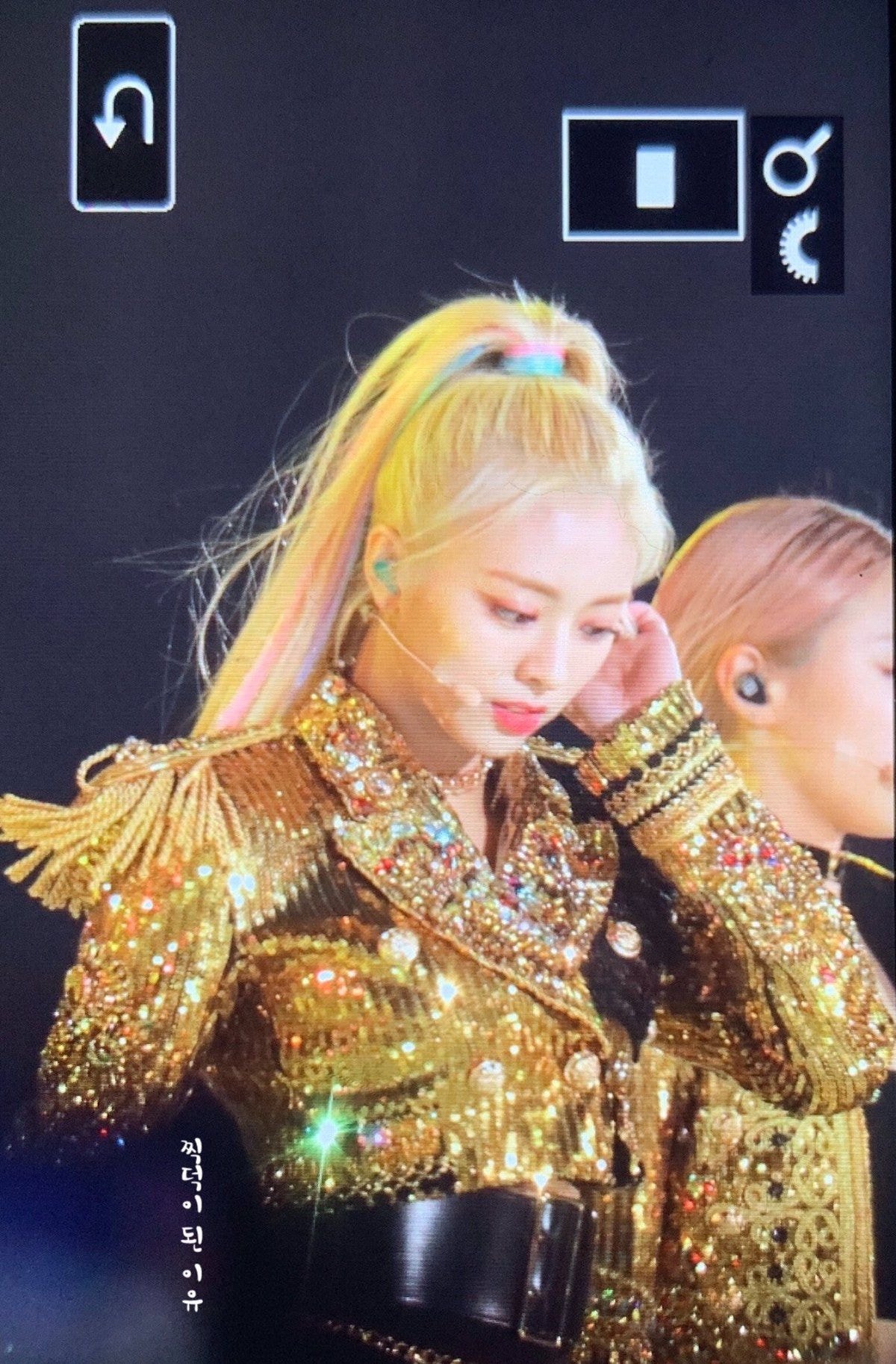 골드 itzy 유나 프리뷰 (2019 MMA)