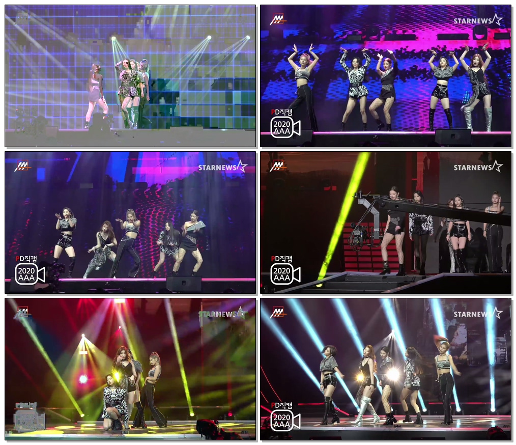 #있지 #ITZY #직캠 [AAA2020 직캠 FANCAM] 있지(ITZY) – INTRO + WANNABE (Rock Ver.) + Not Shy @2020 Asia Artist Awards
