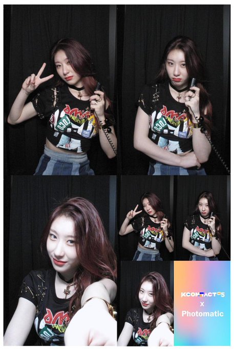 ITZY 있지 케이콘 포토매틱 사진들