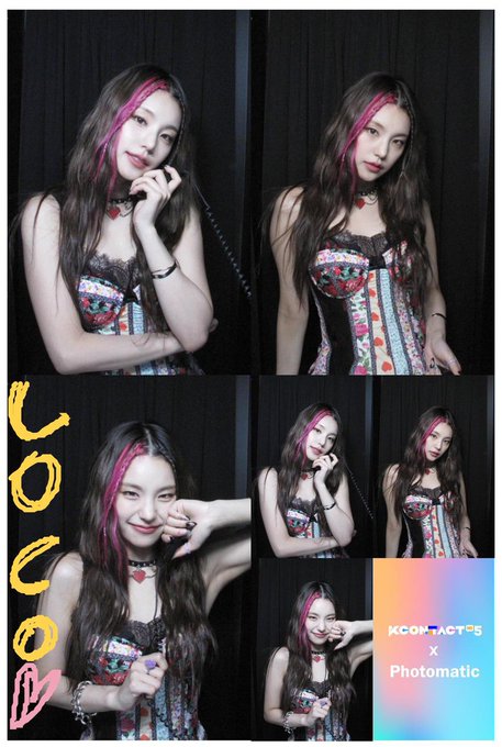 ITZY 있지 케이콘 포토매틱 사진들