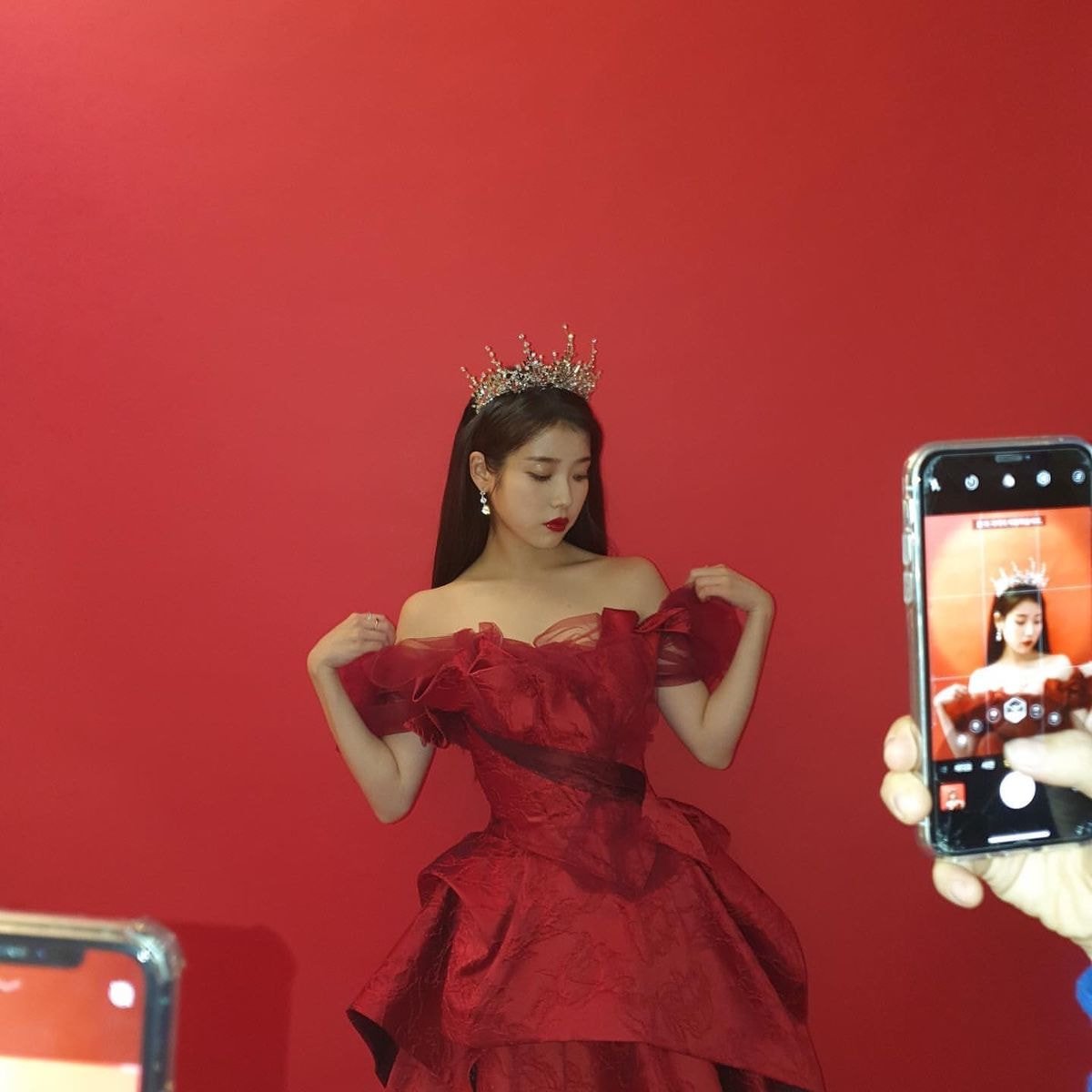 오늘자 아이유 인스타