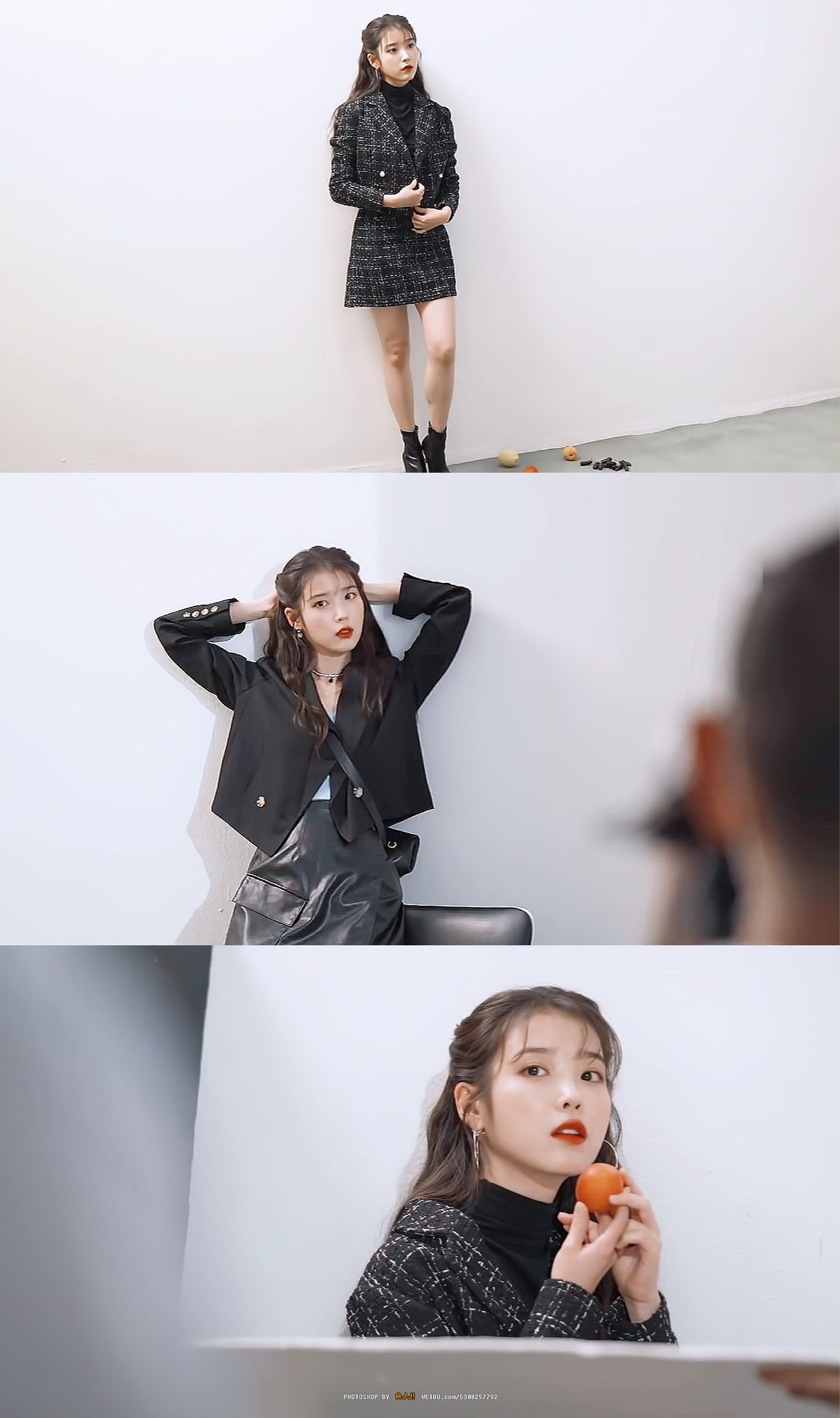 아이유 중국 의류 쇼핑몰 handu 화보촬영