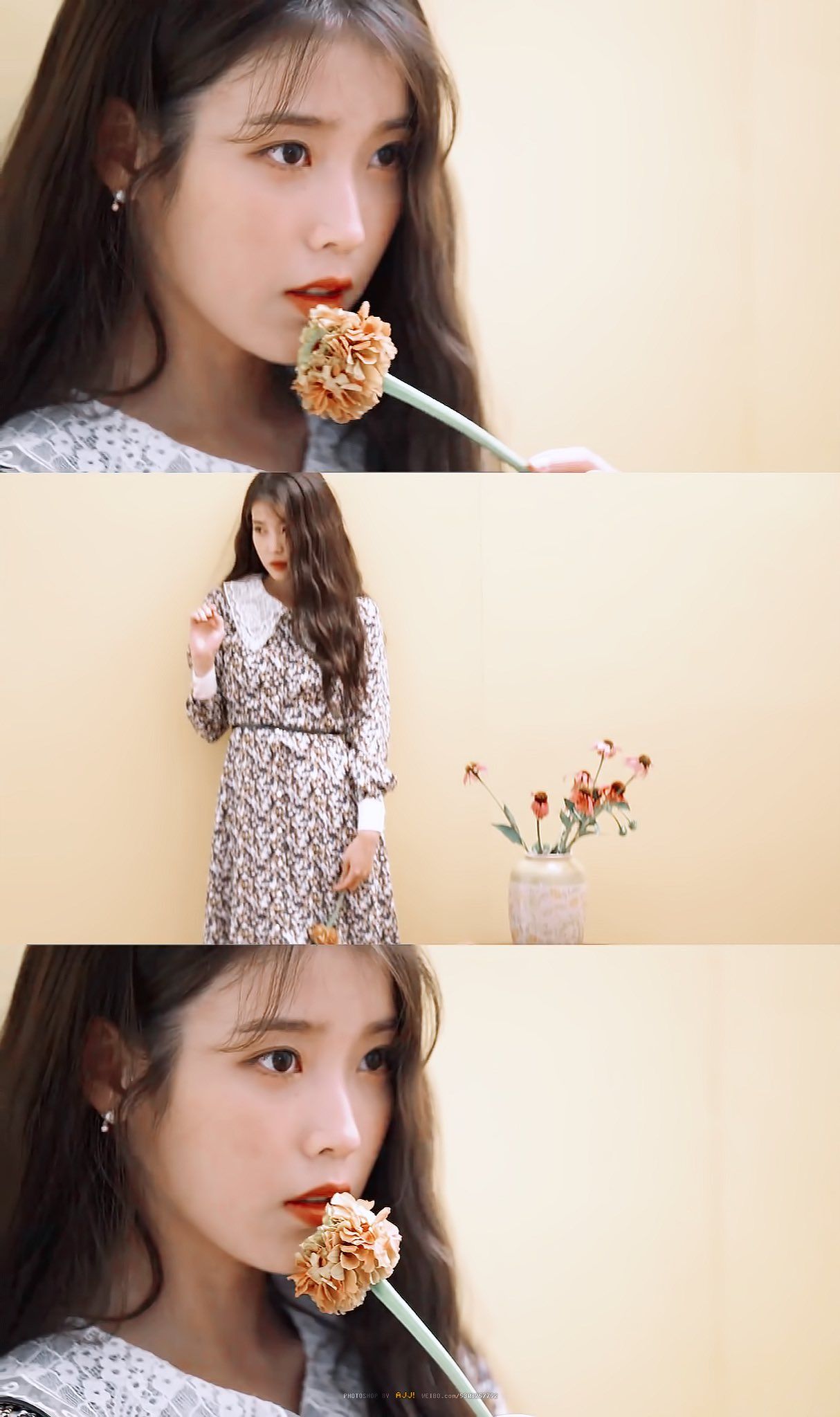 아이유 중국 의류 쇼핑몰 handu 화보촬영