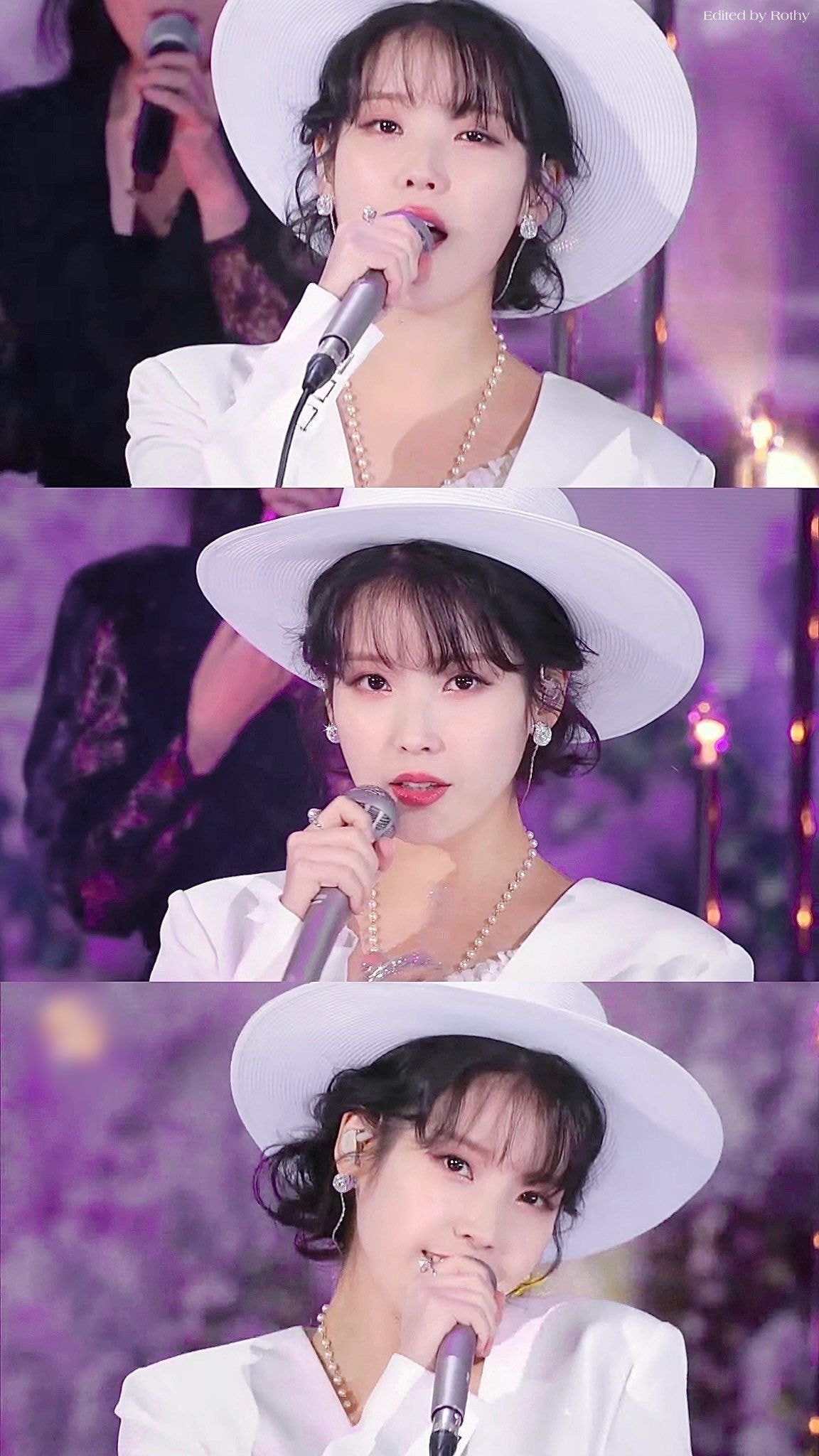 어제자 골든디스크 라일락 아이유.jpgif
