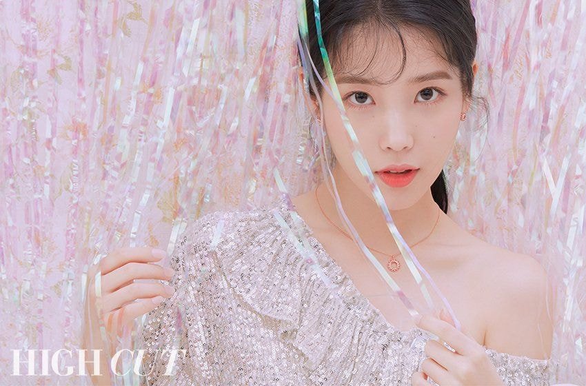 아이유 하이컷 화보