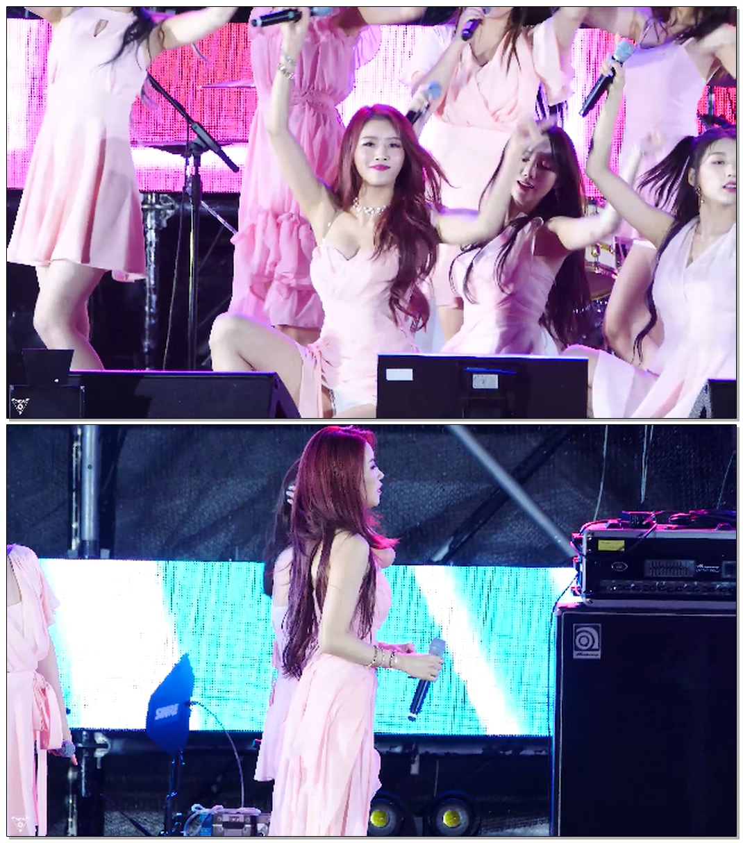 190608 #러블리즈 #미주 #직캠 (#Lovelyz) - 그 시절 우리가 사랑했던 우리(Beautiful Days) @DMZ POP Concert/Fancam