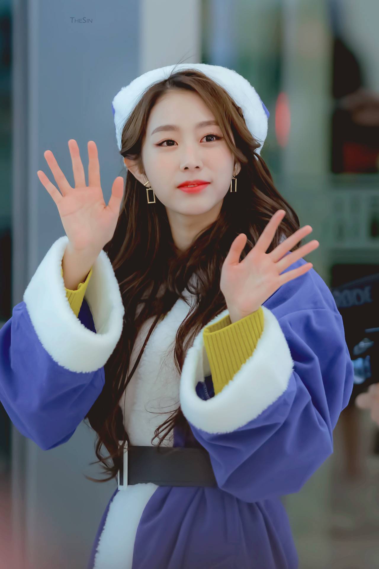 파란 산타복의 러블리즈 지수