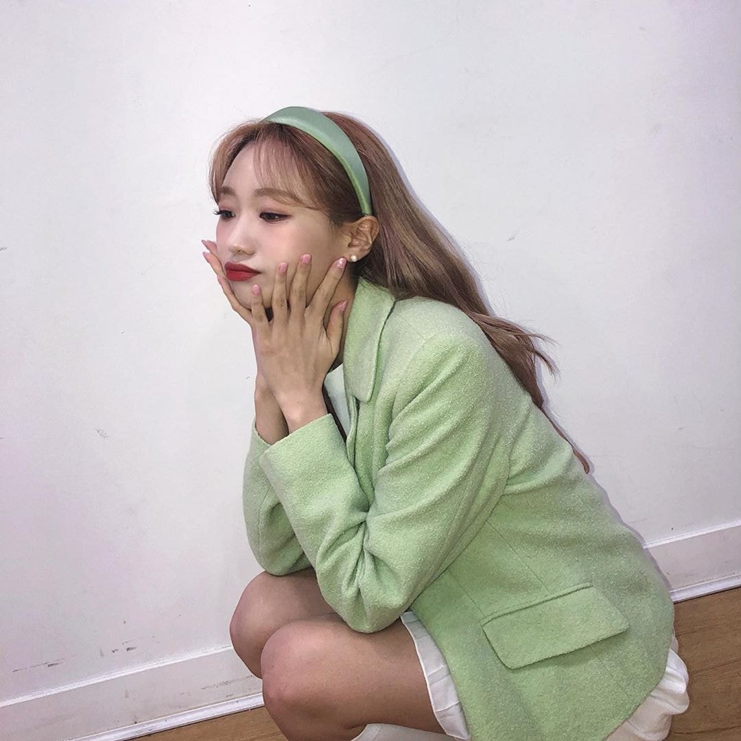 러블리즈 수정 인스타