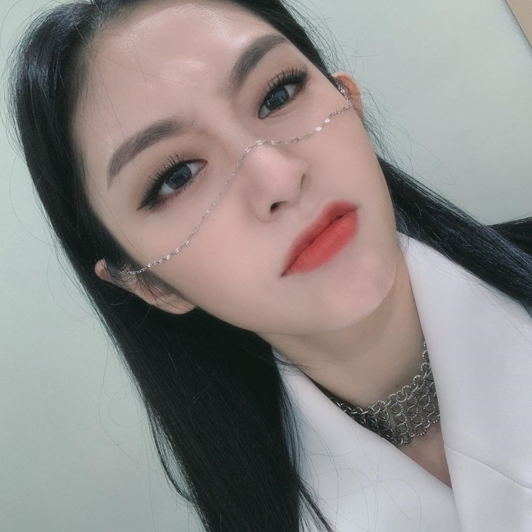 오늘자 러블리즈 서지수 페이스체인 셀카
