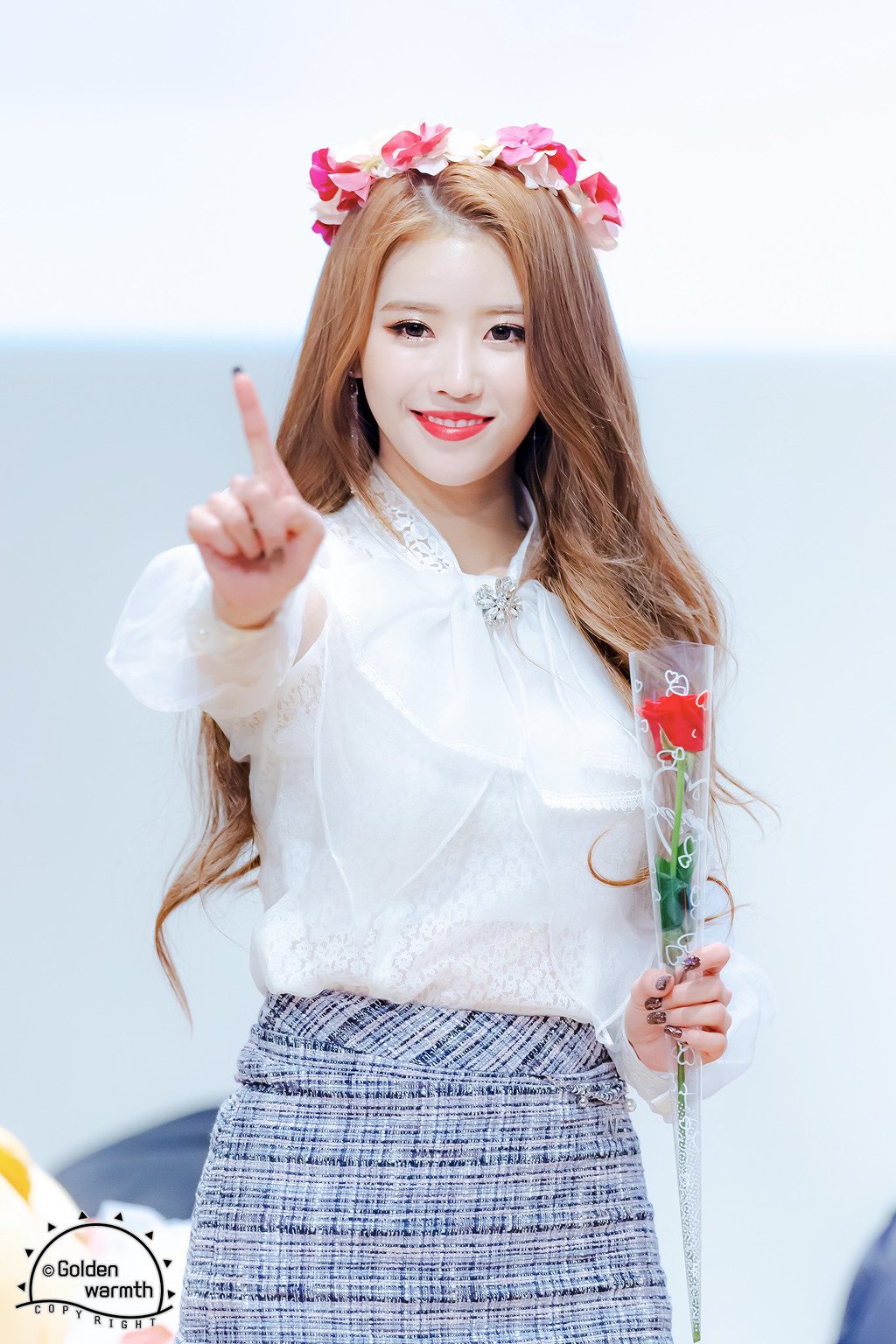 팬사인회 가면 볼 수 있는 #러블리즈 미주 모습