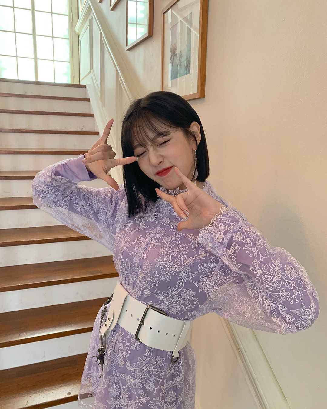 러블리즈 예인 인스타