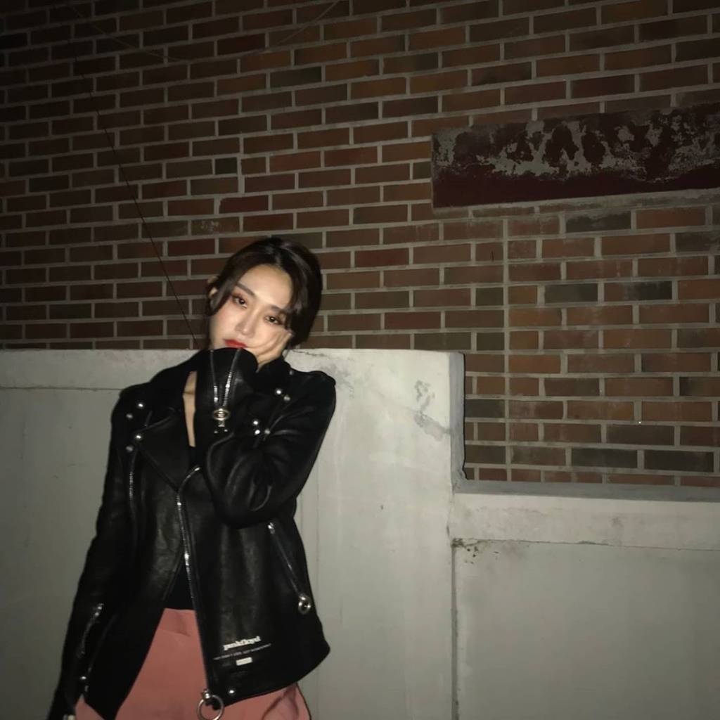 가죽자켓..#러블리즈 지수