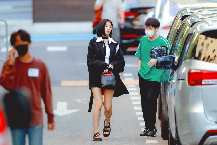 뮤뱅퇴근길 러블리즈 정예인