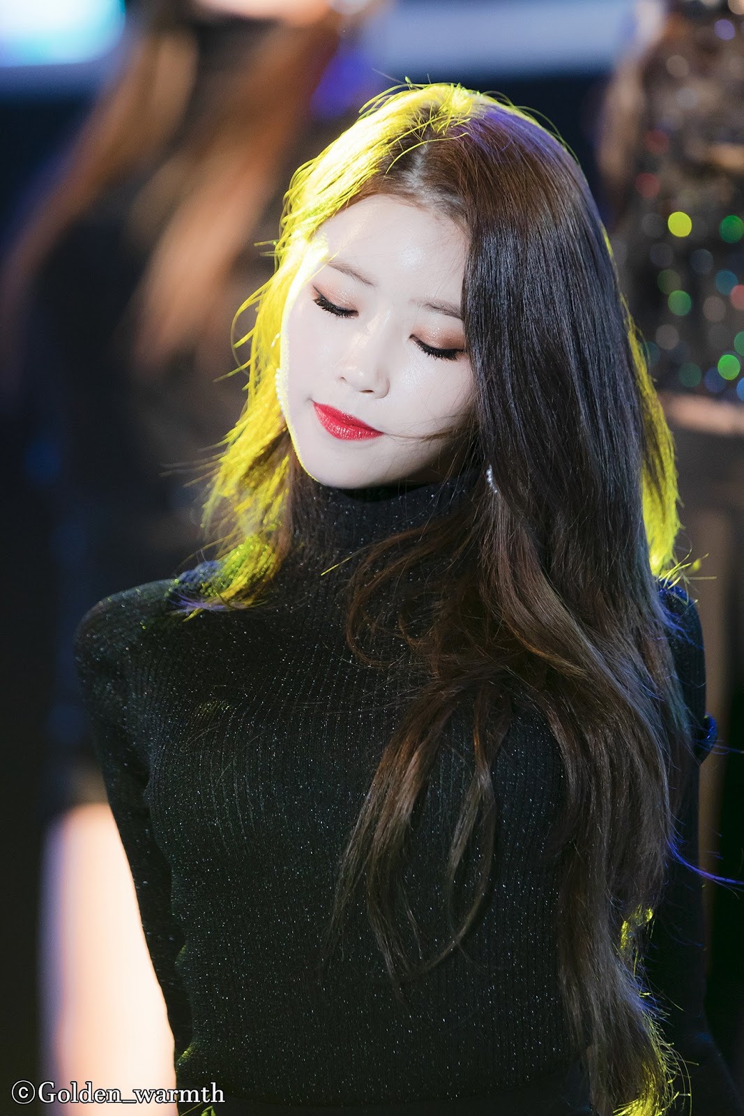 러블리즈 블랙 이미주.jpgif