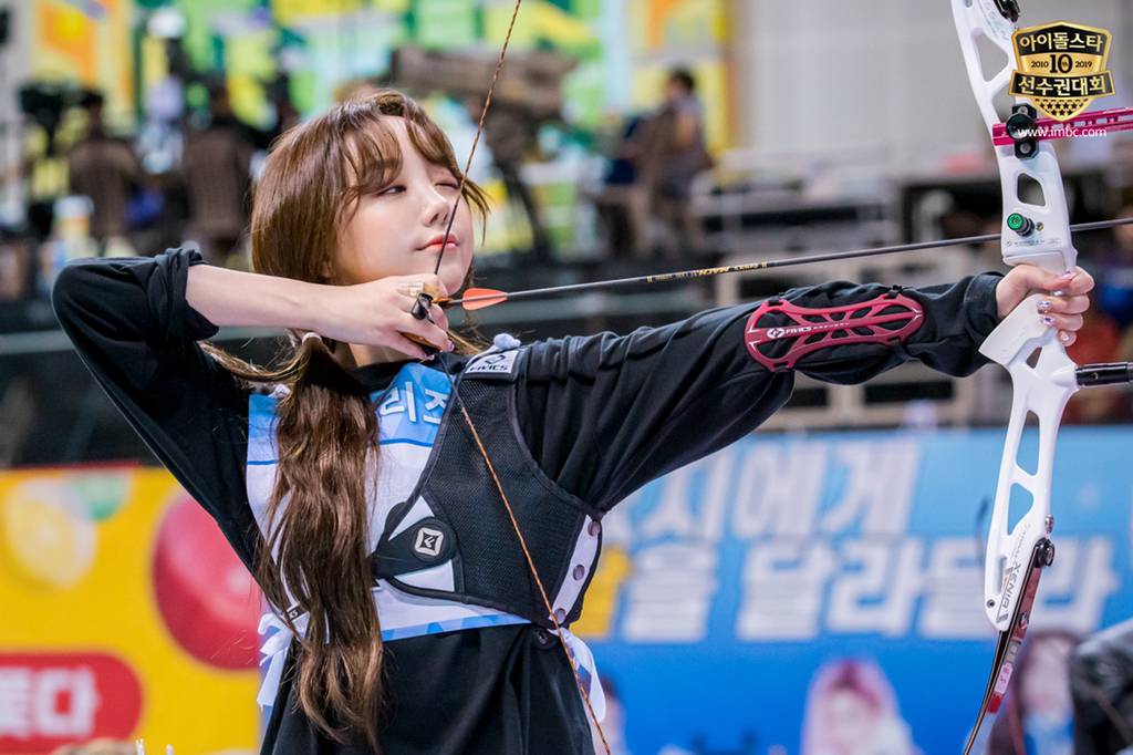 #러블리즈 미주 케이 예인(아육대 양궁)