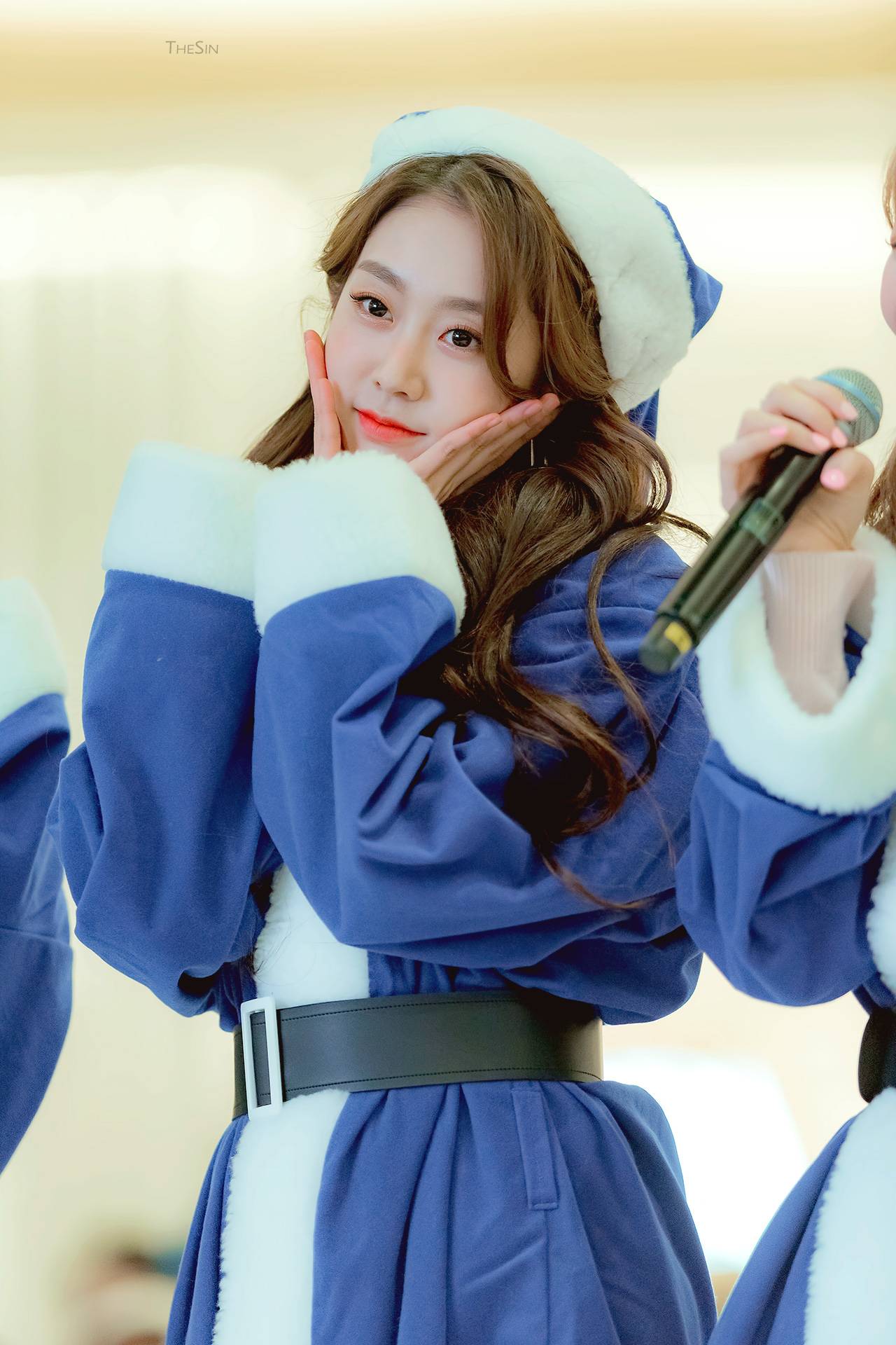 파란 산타복의 러블리즈 지수