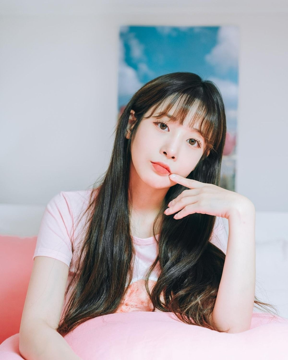 집에서도 화보찍은 러블리즈 유지애