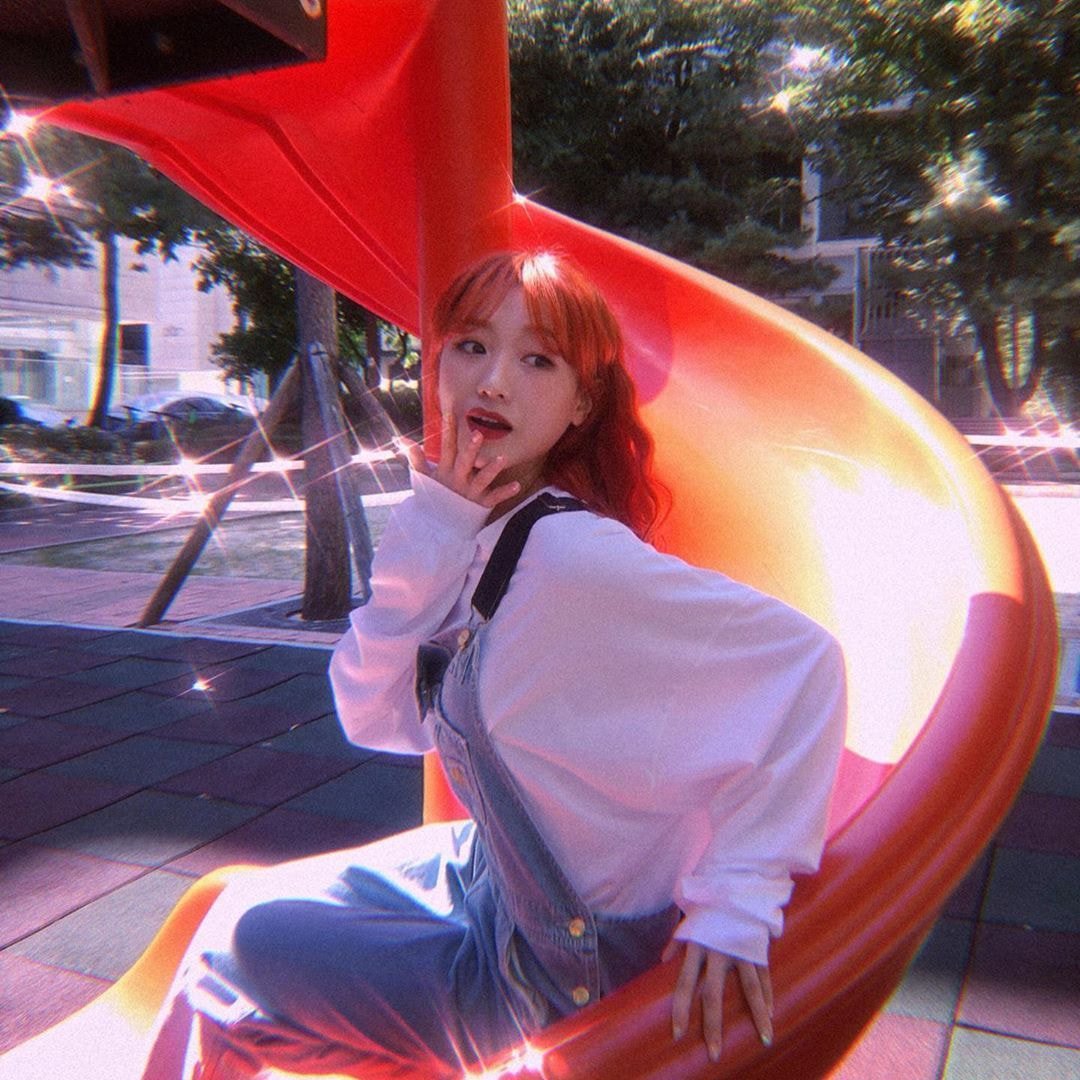 러블리즈 수정 인스타