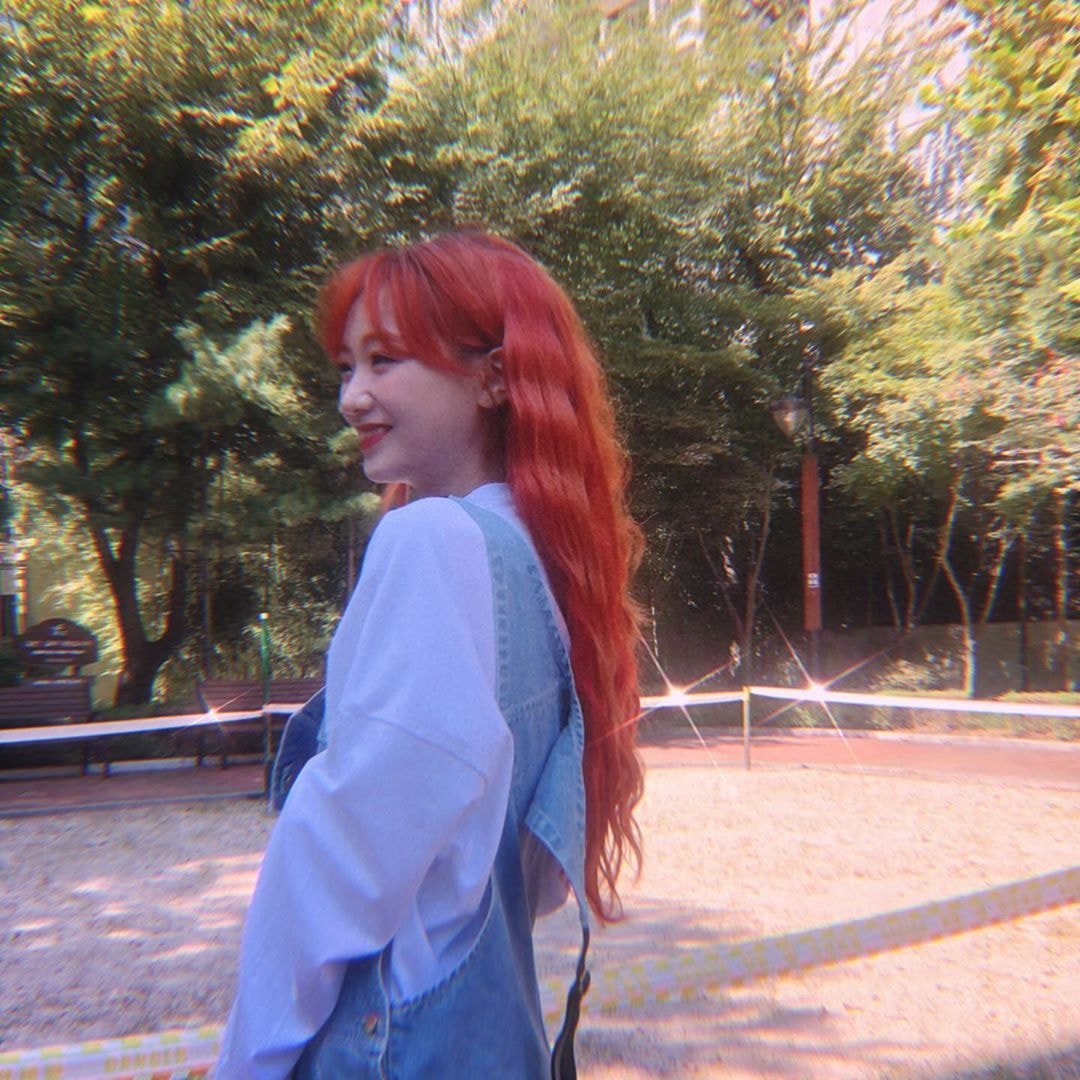 러블리즈 수정 인스타