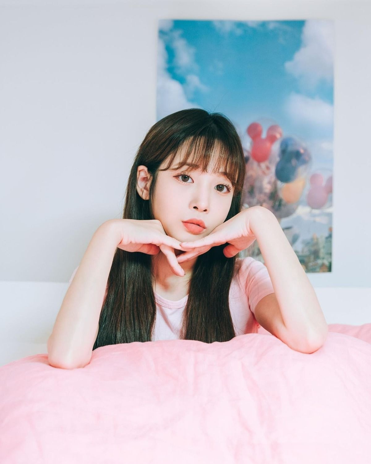 집에서도 화보찍은 러블리즈 유지애