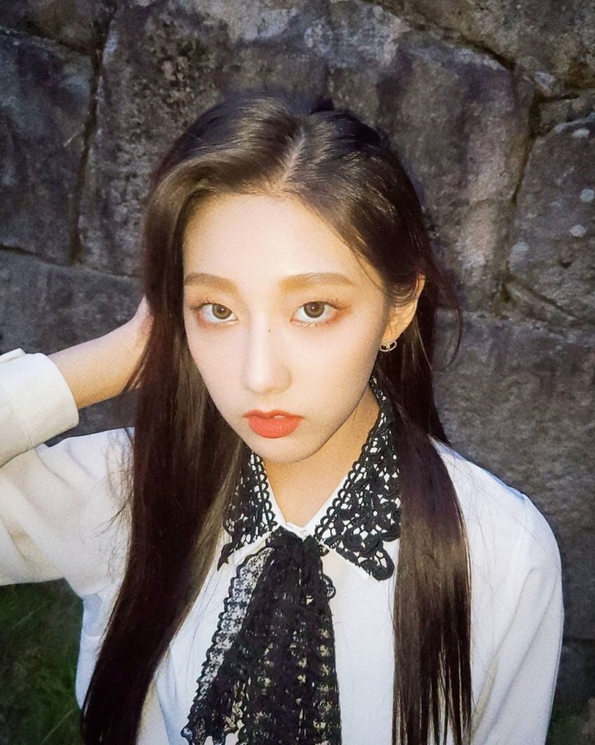 #러블리즈 정예인 얼빡샷