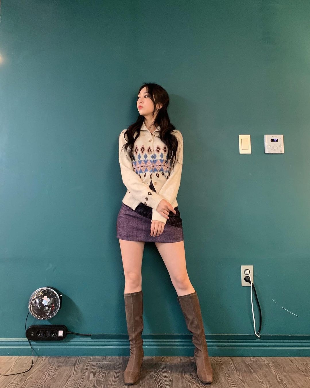 러블리즈 지수 인스타