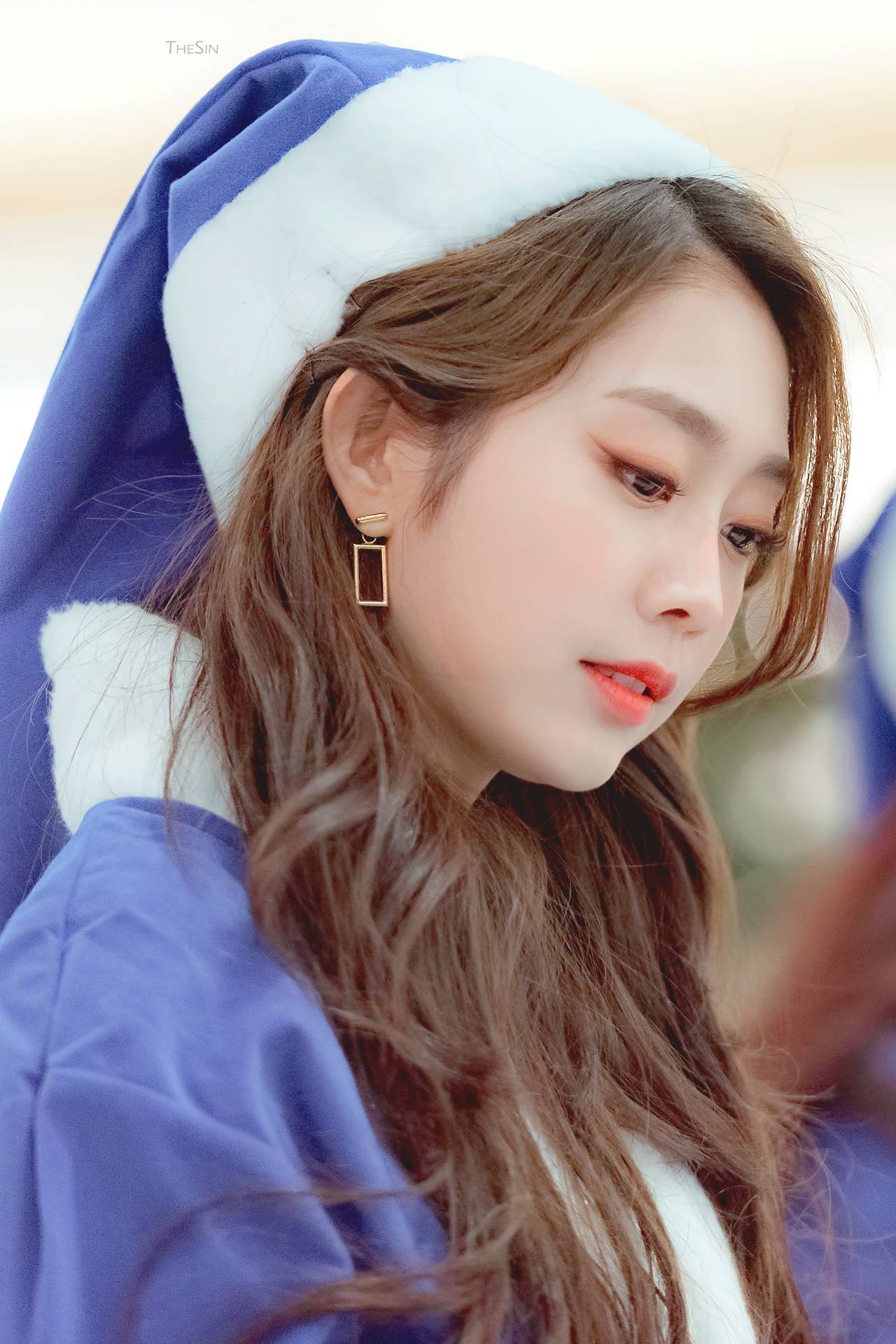 파란 산타복의 러블리즈 지수