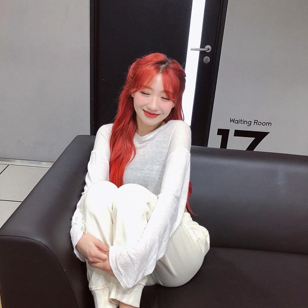 러블리즈 류수정 인스타