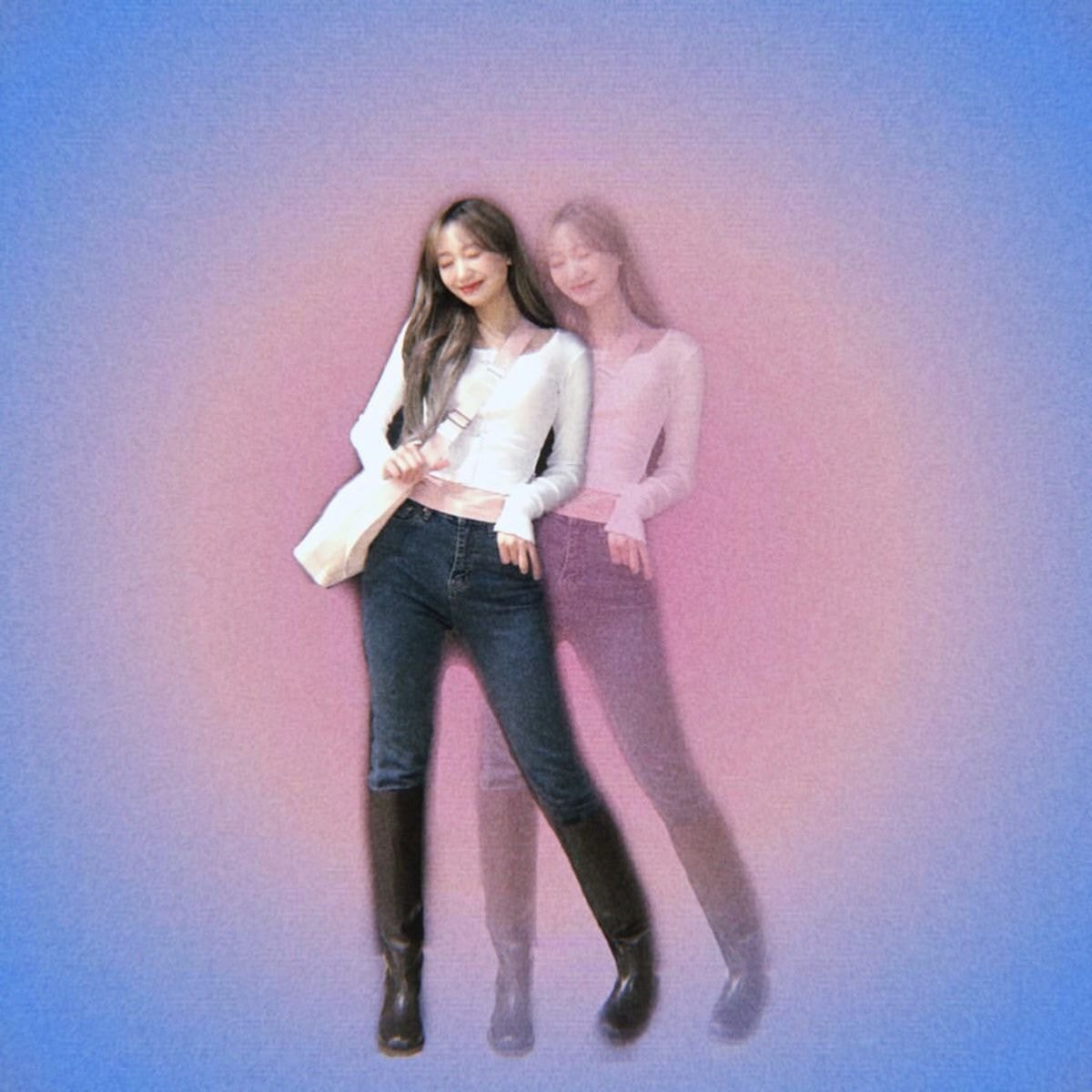 청바지 입은 러블리즈 류수정 인스타