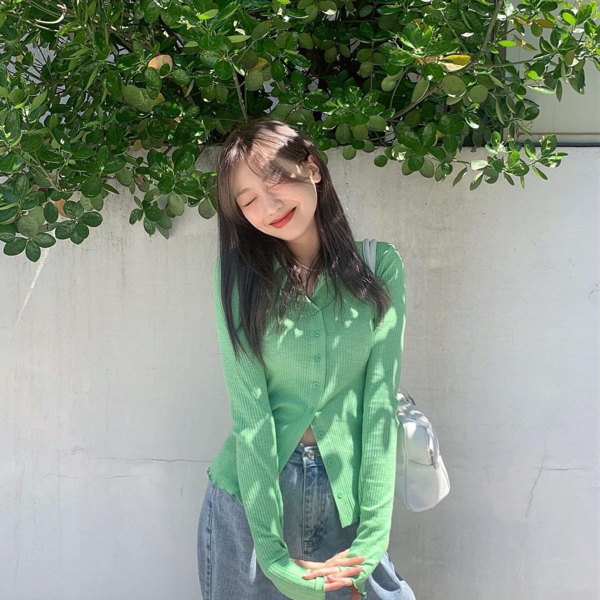 러블리즈 류수정 인스타그램 업뎃 (feat.초록)