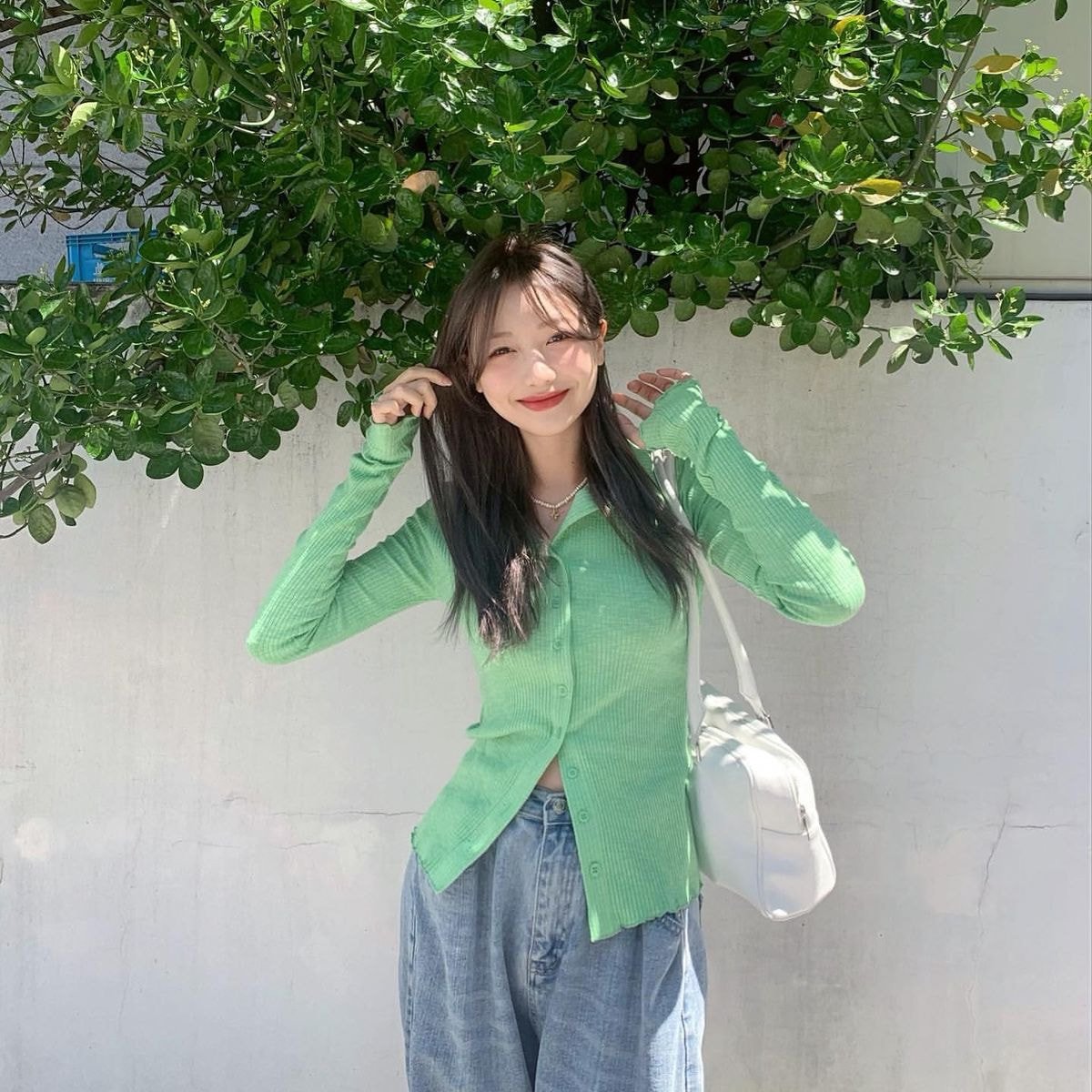 러블리즈 류수정 인스타그램 업뎃 (feat.초록)